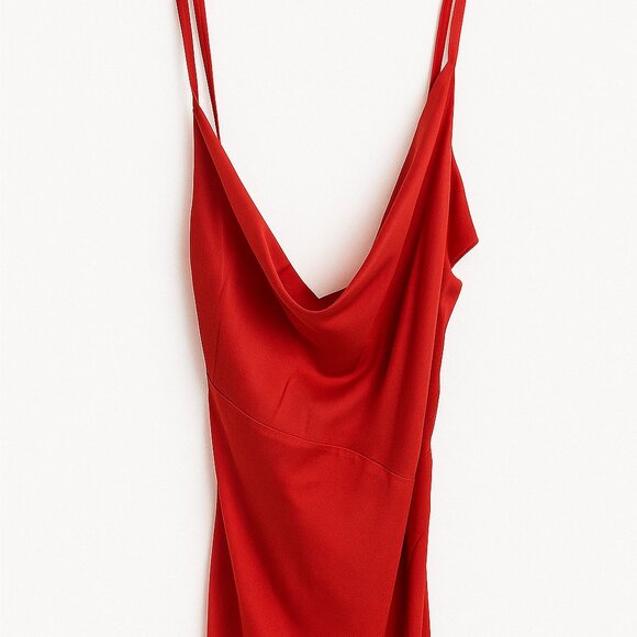 Red Slip Dress – Size S - Picture 1 of 3